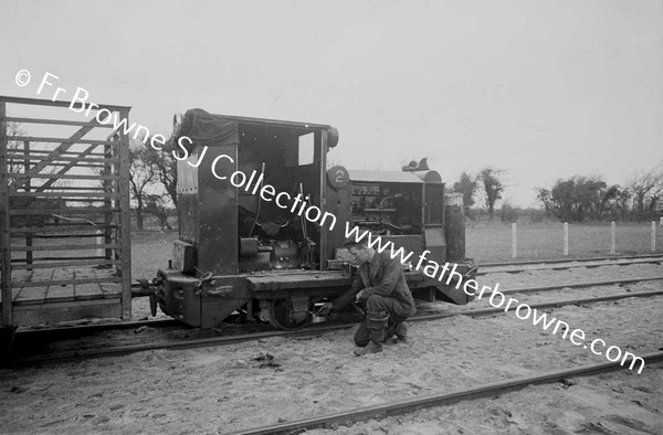 LOADING TURF TRAIN NEAR PORTARLINGTON